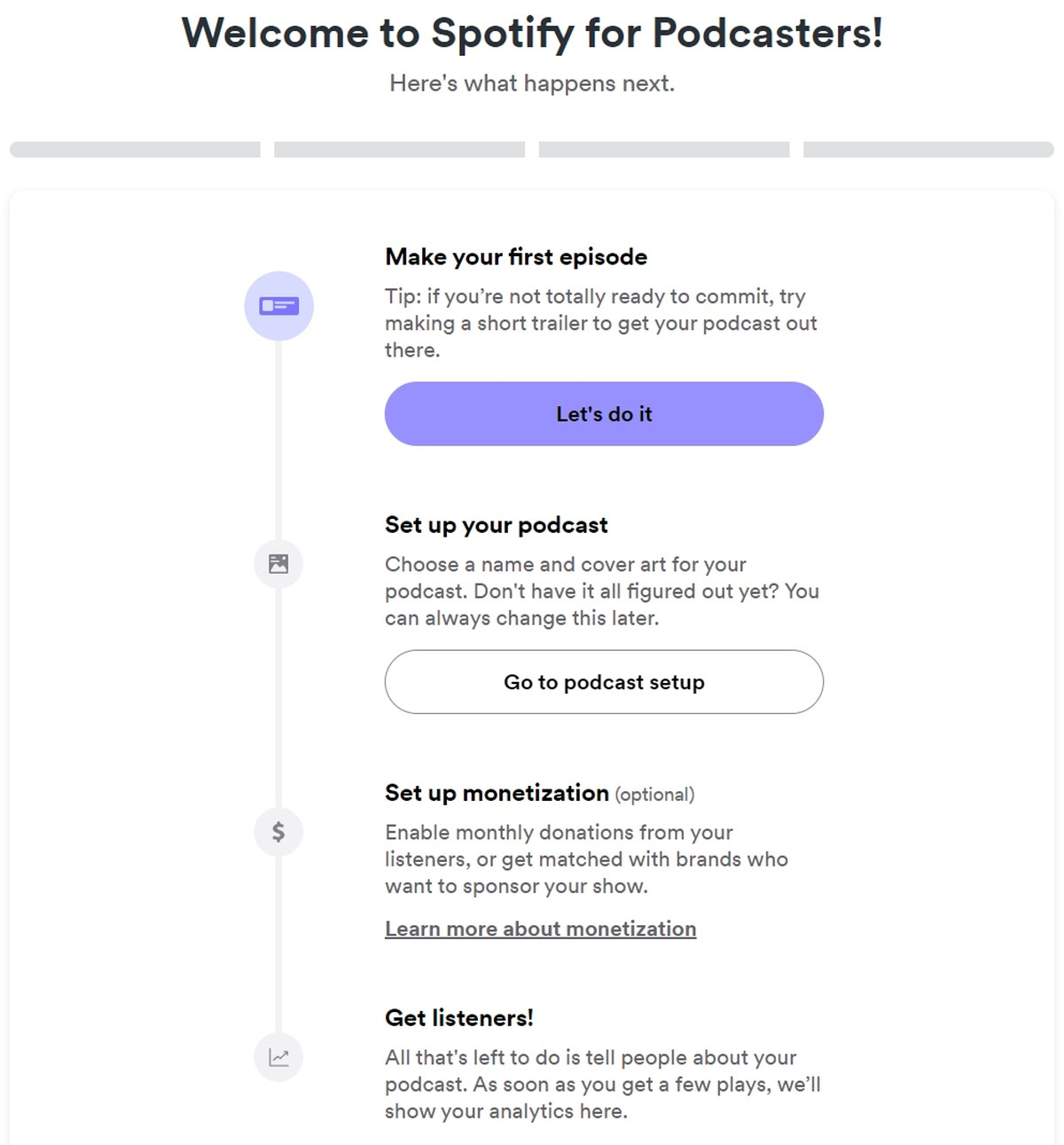 Spotify for Podcasters How to upload a podcast to Spotify 1