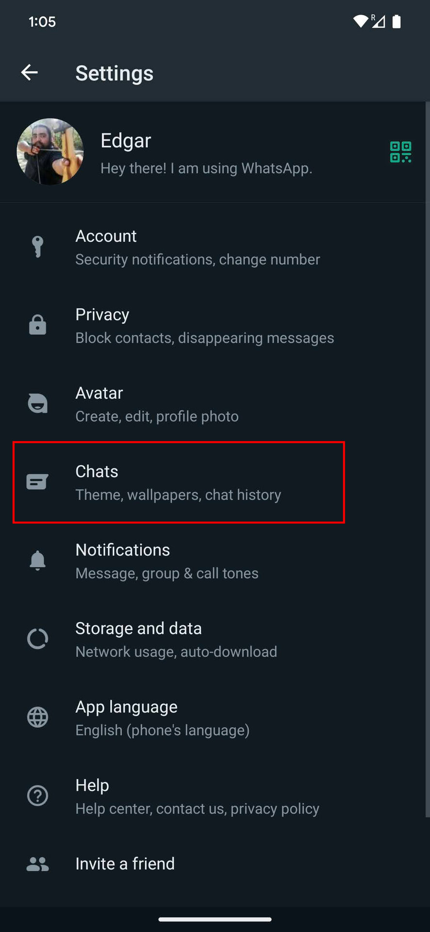 Turn off Media visibility on WhatsApp for Android 3