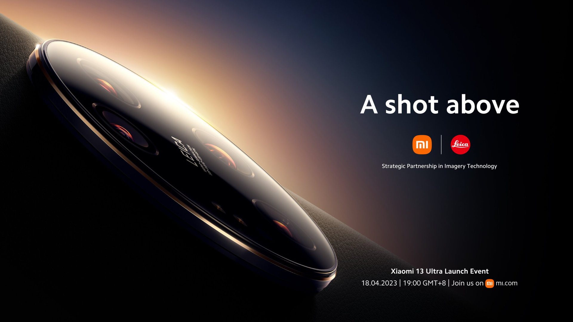 Xiaomi 13 Ultra launch date poster