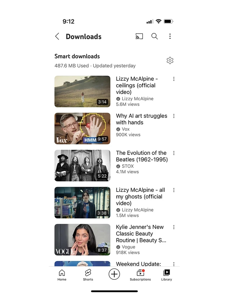 YouTube Premium Smart Downloads