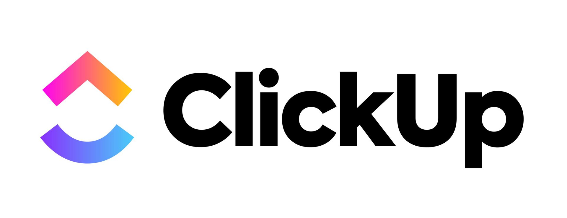 clickup logo text