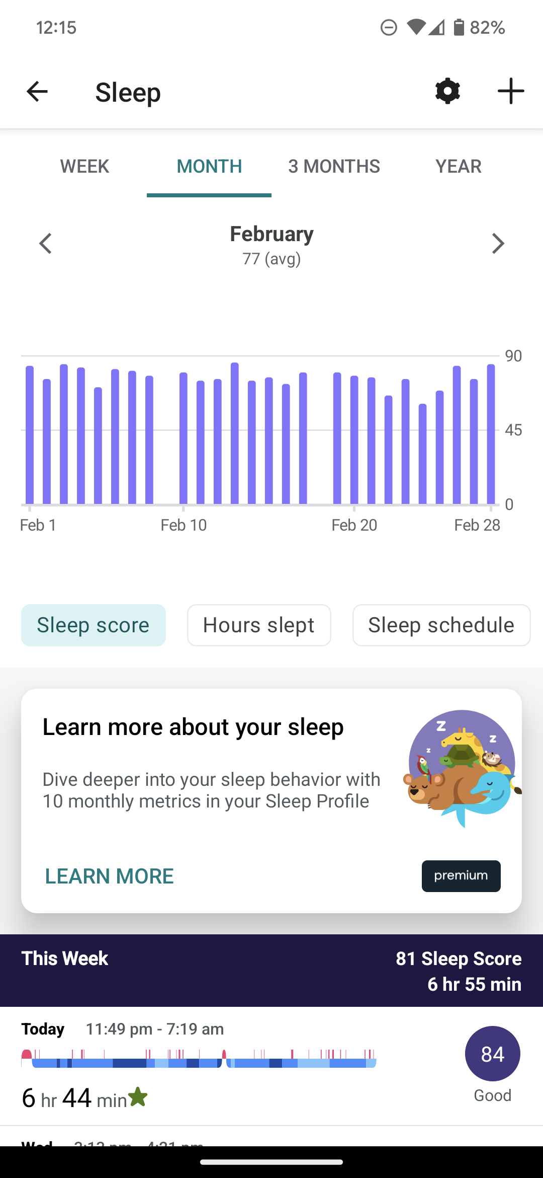 fitbit sleep tracking monthly missing days 2
