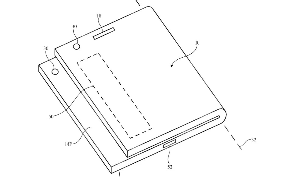foldable apple patent