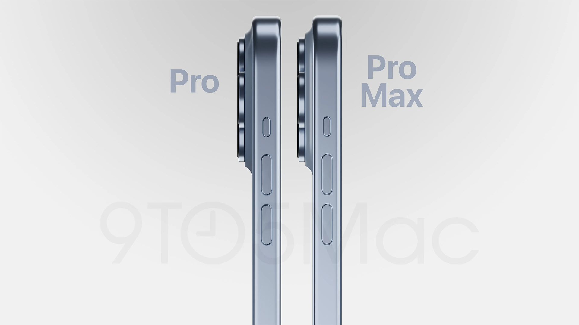 iPhone 15 Pro and Pro Max Leak Compared