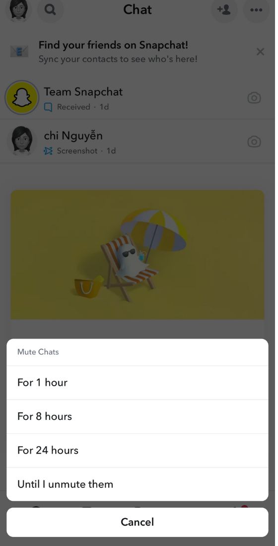 How to mute someone on Snapchat Android Authority