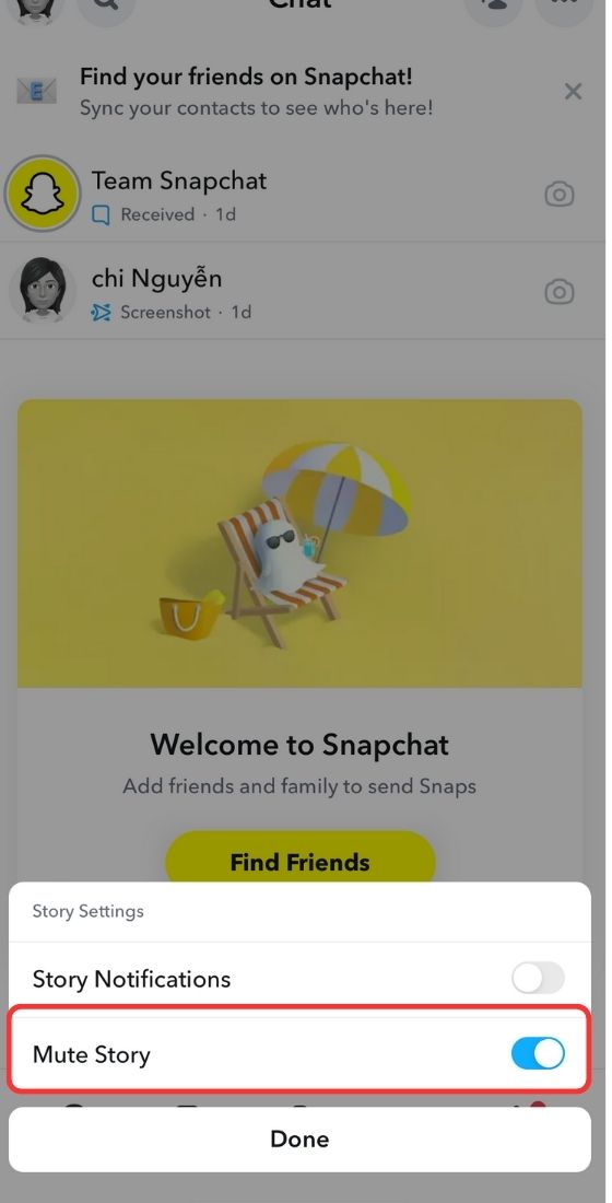 How to mute someone on Snapchat Android Authority