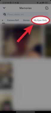 What is "My Eyes Only" on Snapchat and how to use it - Android Authority