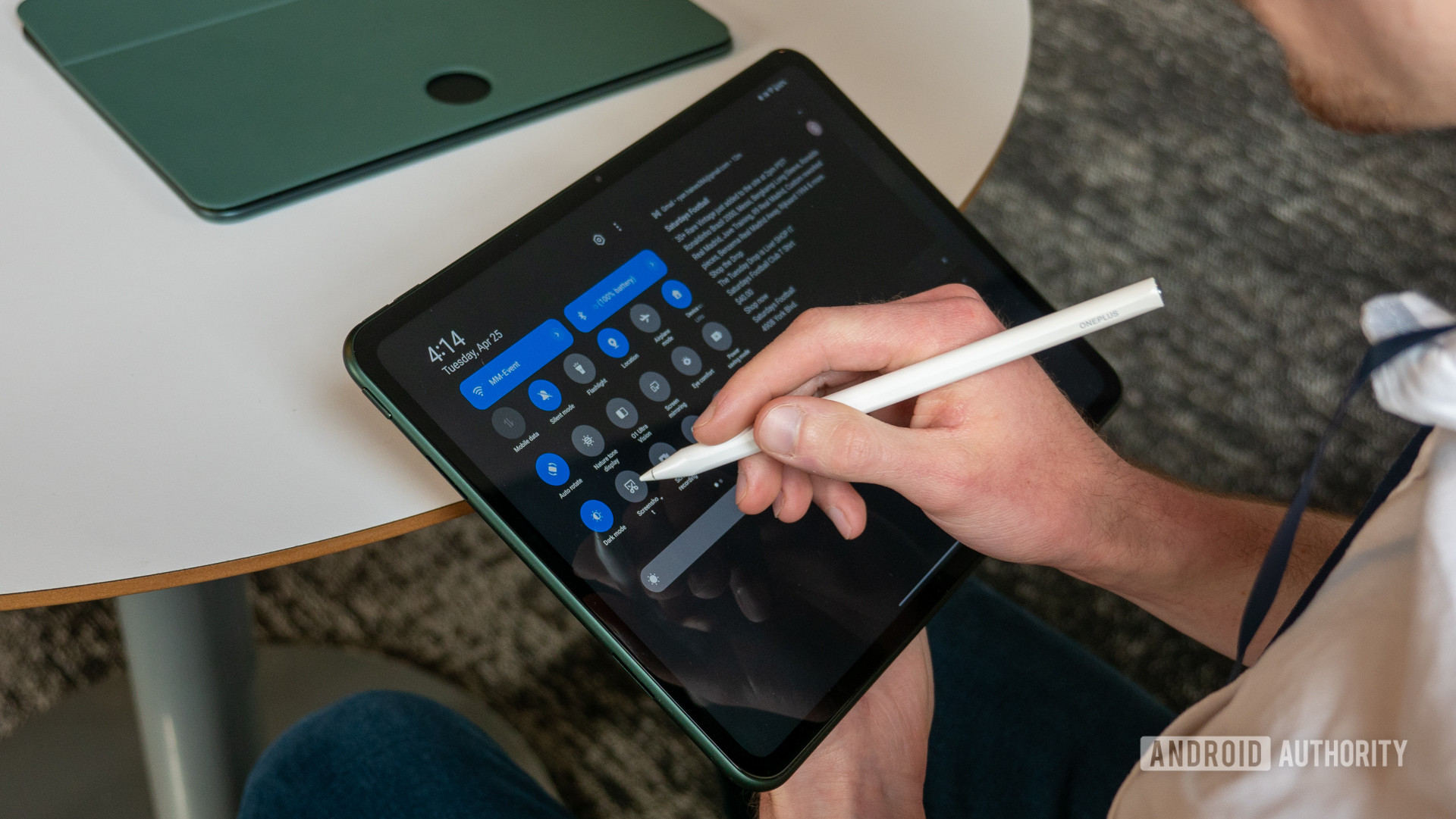 oneplus pad writing with stylo 1