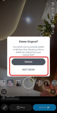 What is "My Eyes Only" on Snapchat and how to use it - Android Authority