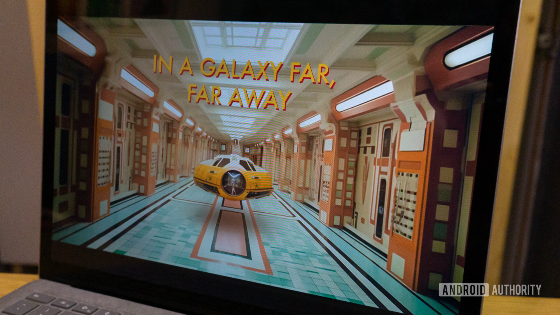 star wars wes anderson style ai image