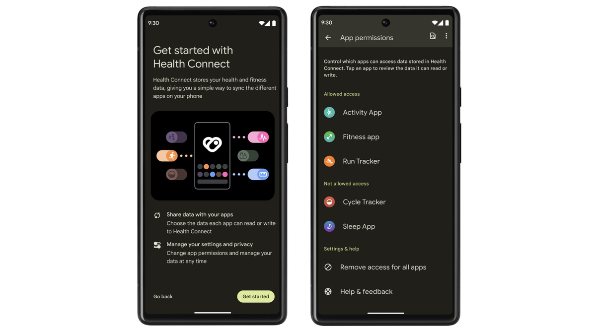 Android 14 Beta 2 Health Connect