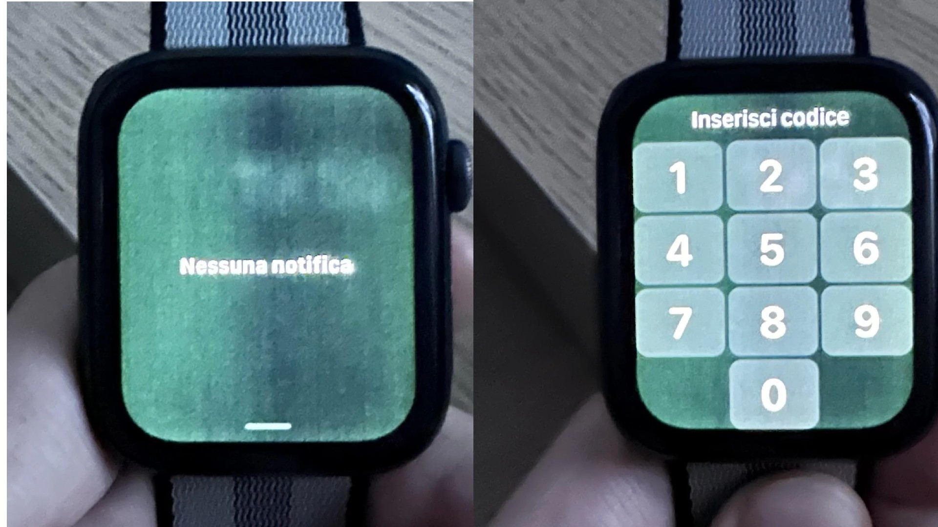 Apple Watch Green Tint issue