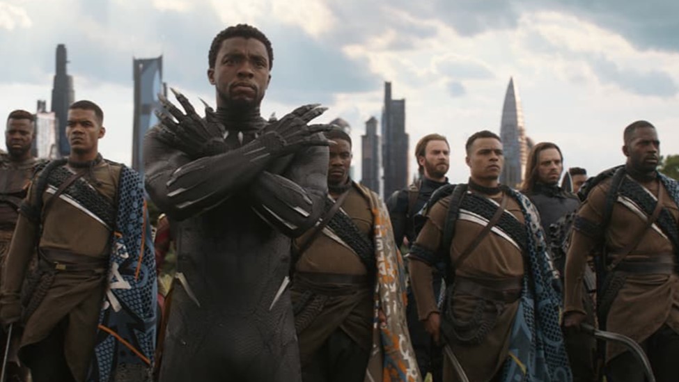 Black Panther in the Battle of Wakanda