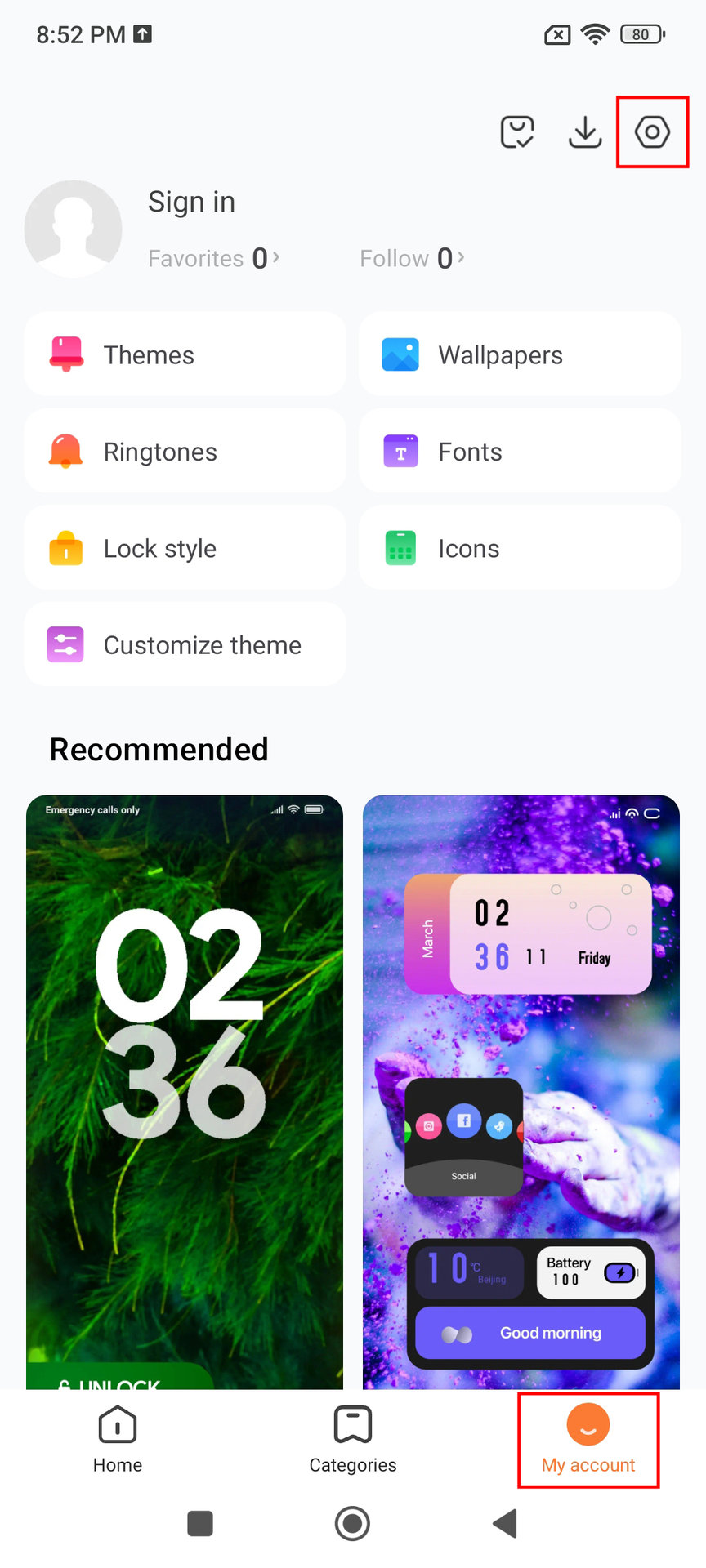Disable ads in Themes Xiaomi (1)