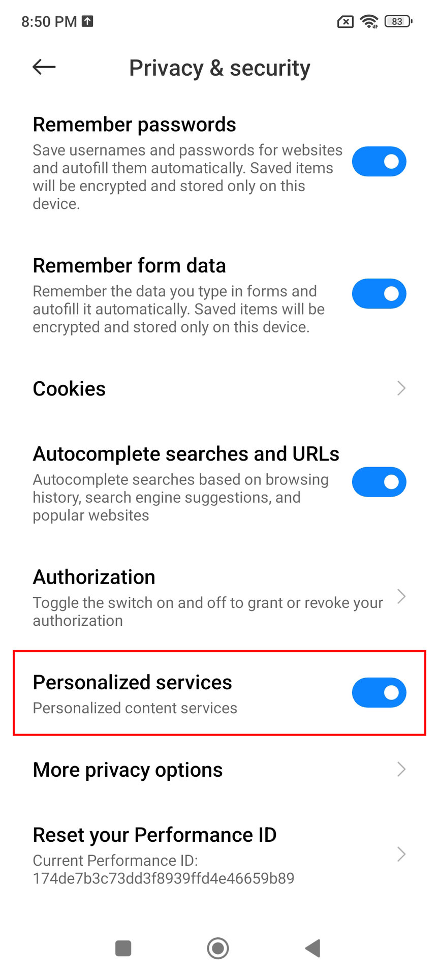 Disable ads in Xiaomi Mi Browser (4)
