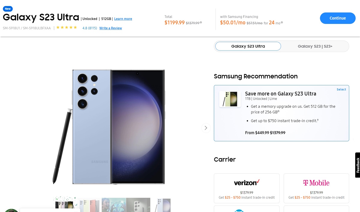 Discover Samsung Event Deals Galaxy S23 Ultra 1