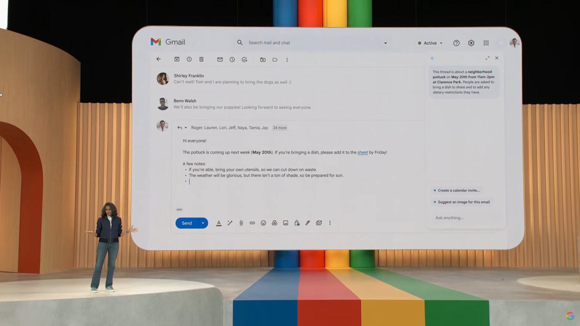 Google IO 2023 help me write gmail