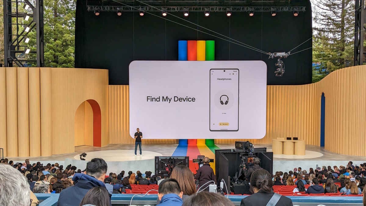 Google IO Android Find My Device network