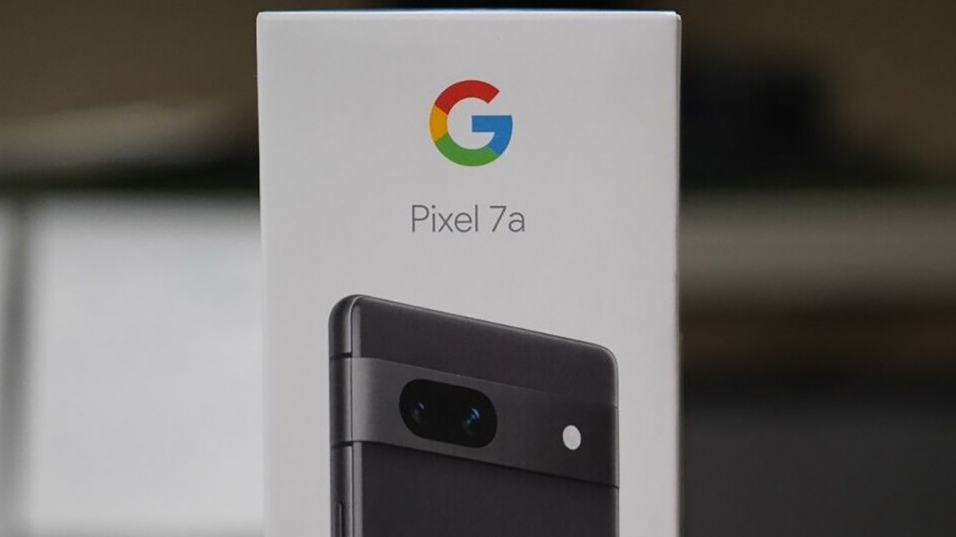 Read more about the article Leaked images of Google Pixel 7a box here