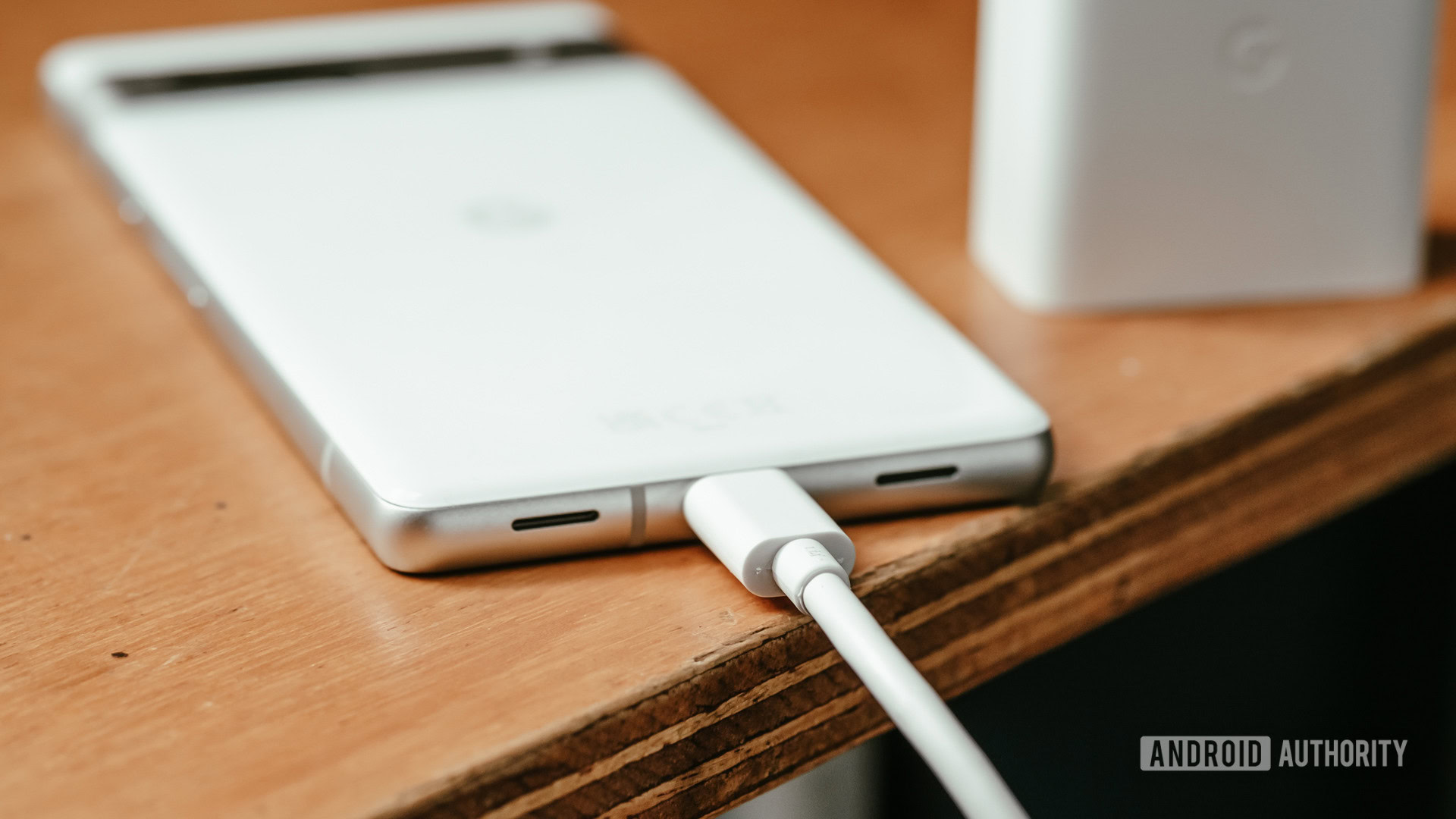 Carga por USB C del Google Pixel 7a