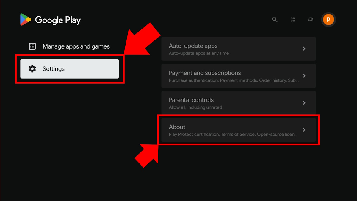 How to check Google Play Protect status on Android TV 2