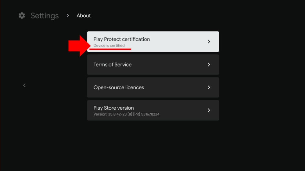 PSA To avoid malware, check for this before buying an Android TV