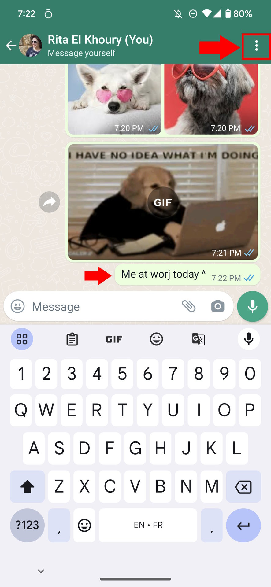 How to edit messages on WhatsApp 1