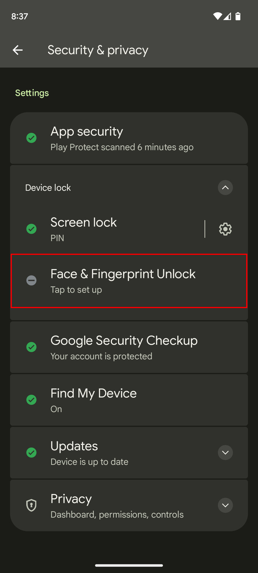 How to set up Fingerprint Unlock on Pixel 3
