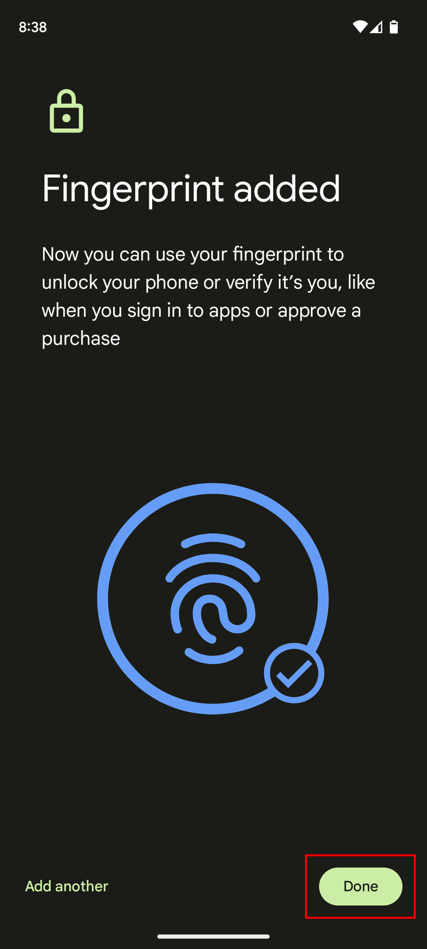 How to set up Fingerprint Unlock on Pixel 7