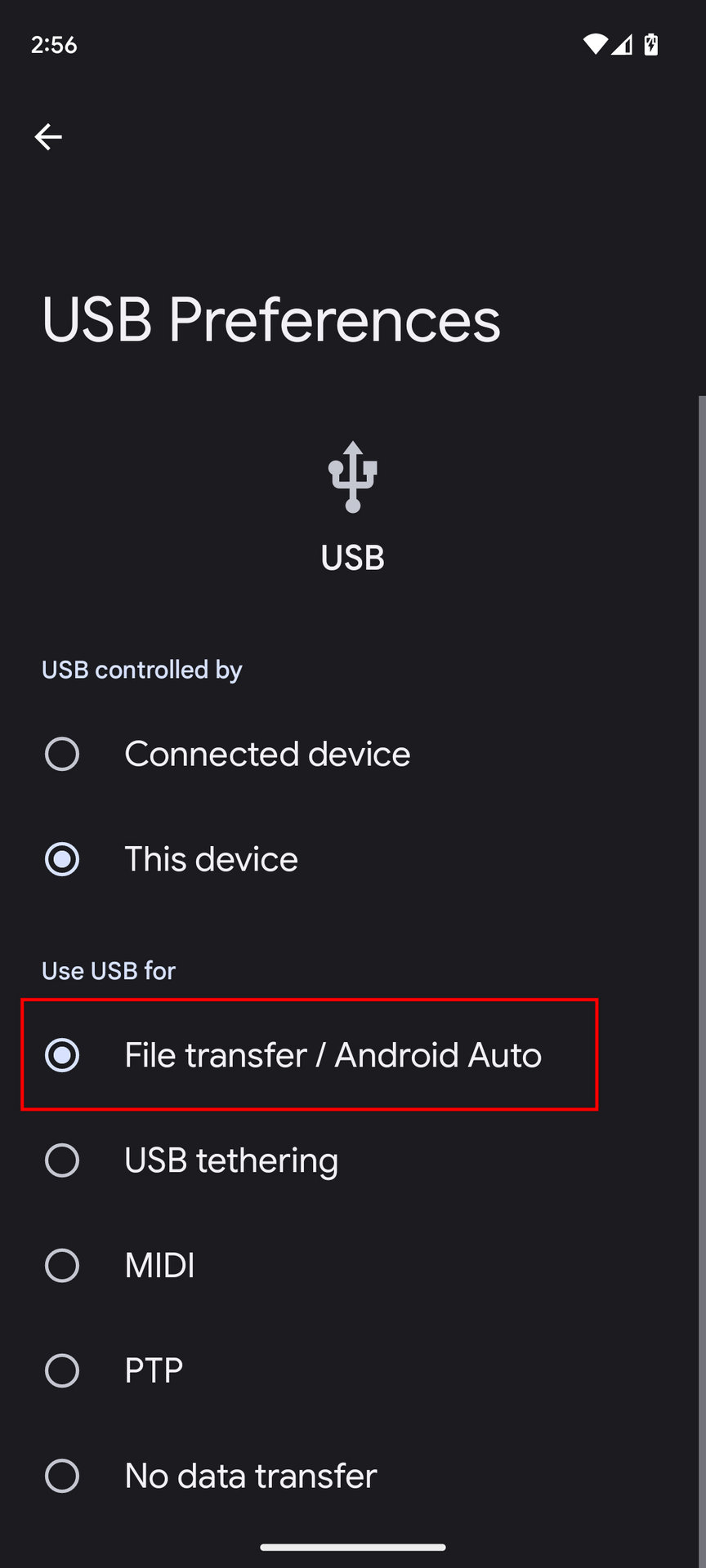 How to transfer files from Android to PC 2