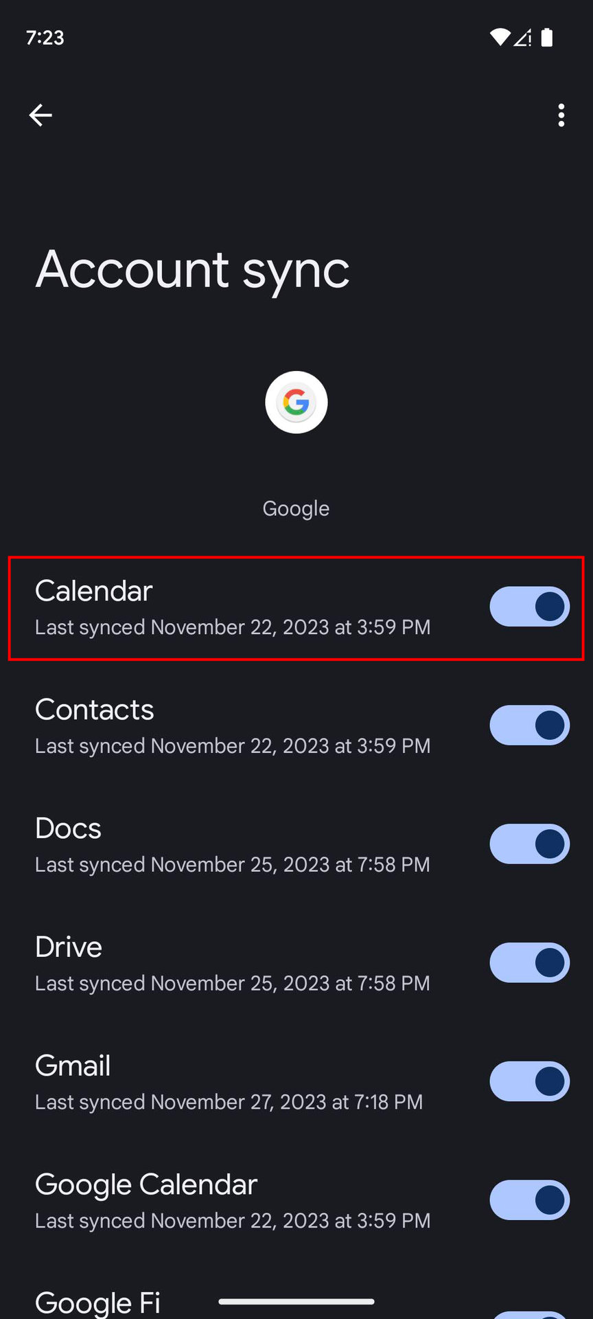 How to turn on Google sync for contacts on Android (4)