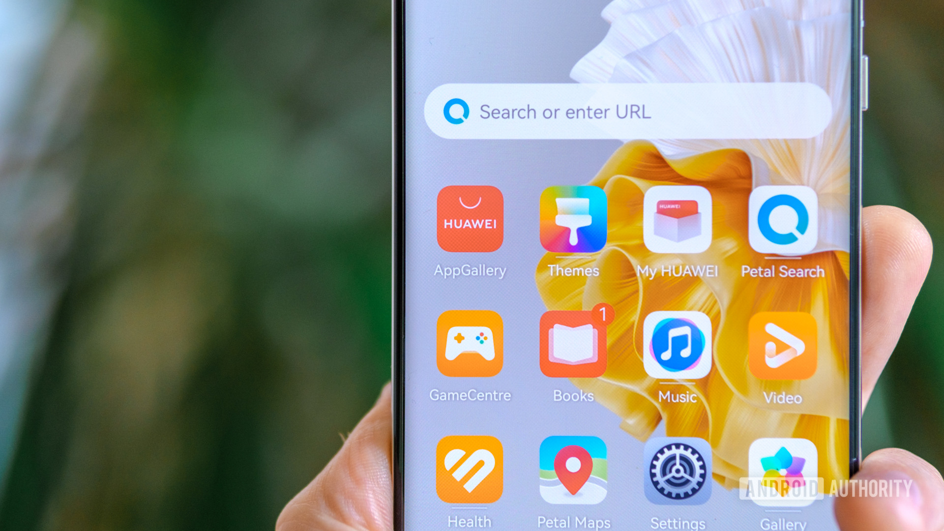 Huawei P60 Pro AppGallery icon and other apps