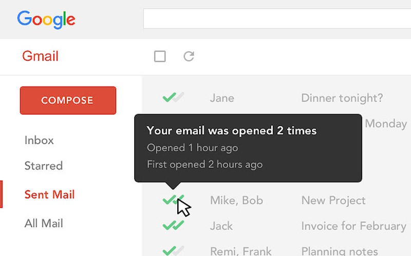 Mailtrack Gmail app
