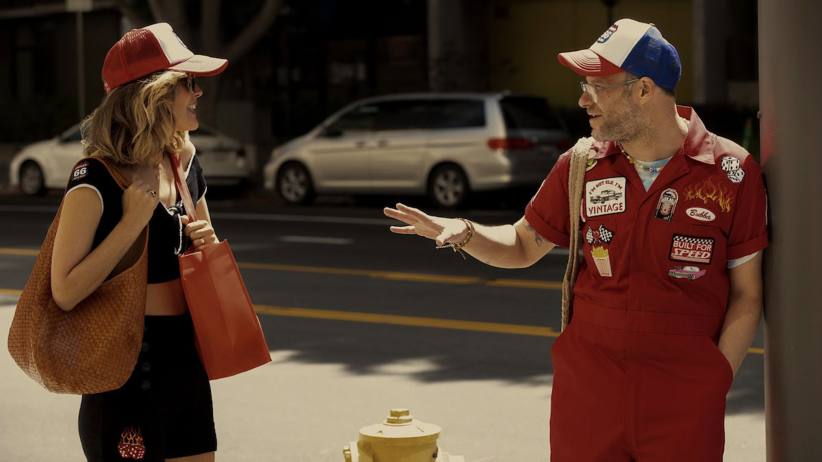 Seth Rogen and Rose Byrne in Platonic