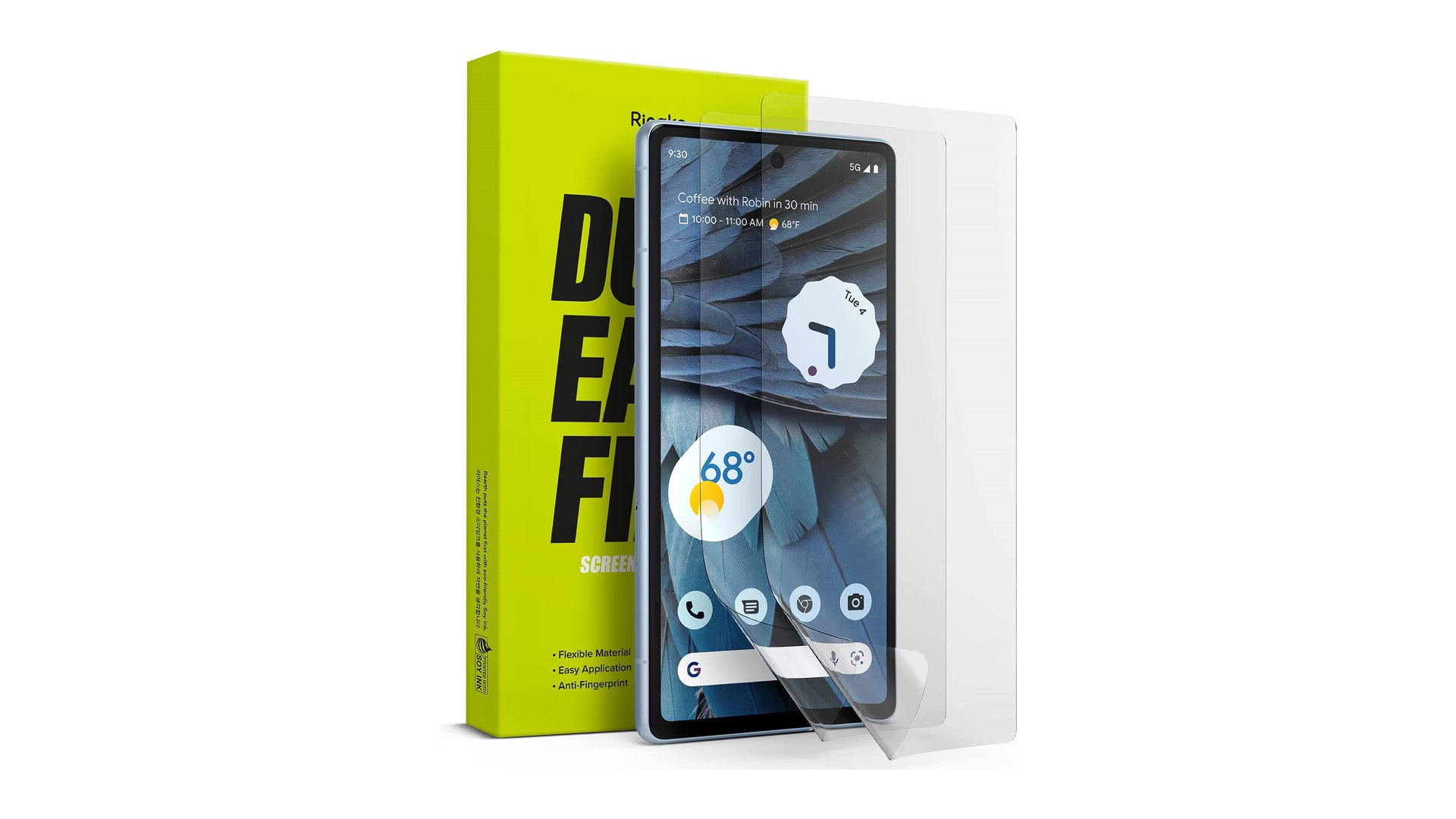 Rinkge Dual Easy Film Pixel 7a screen protector