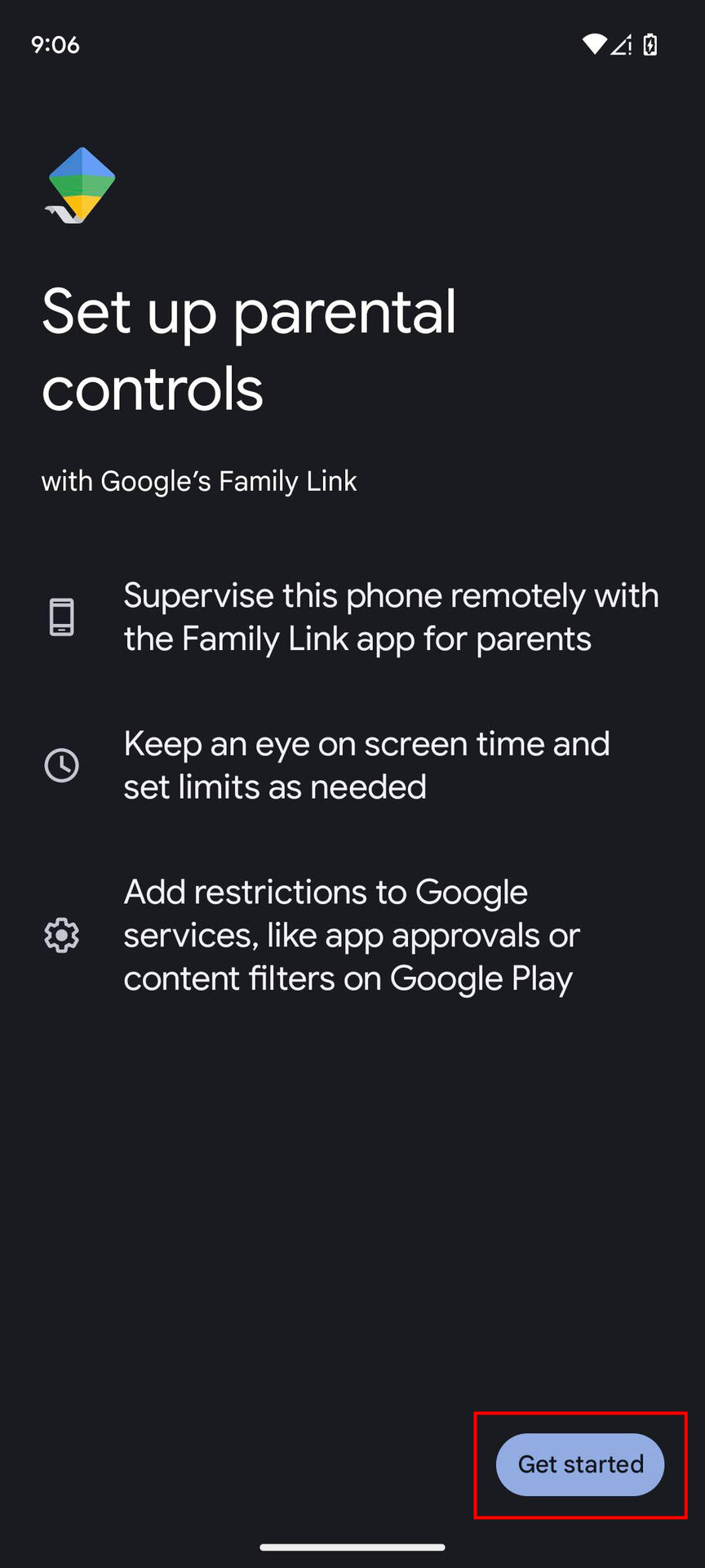 Setting up Family Link (3)