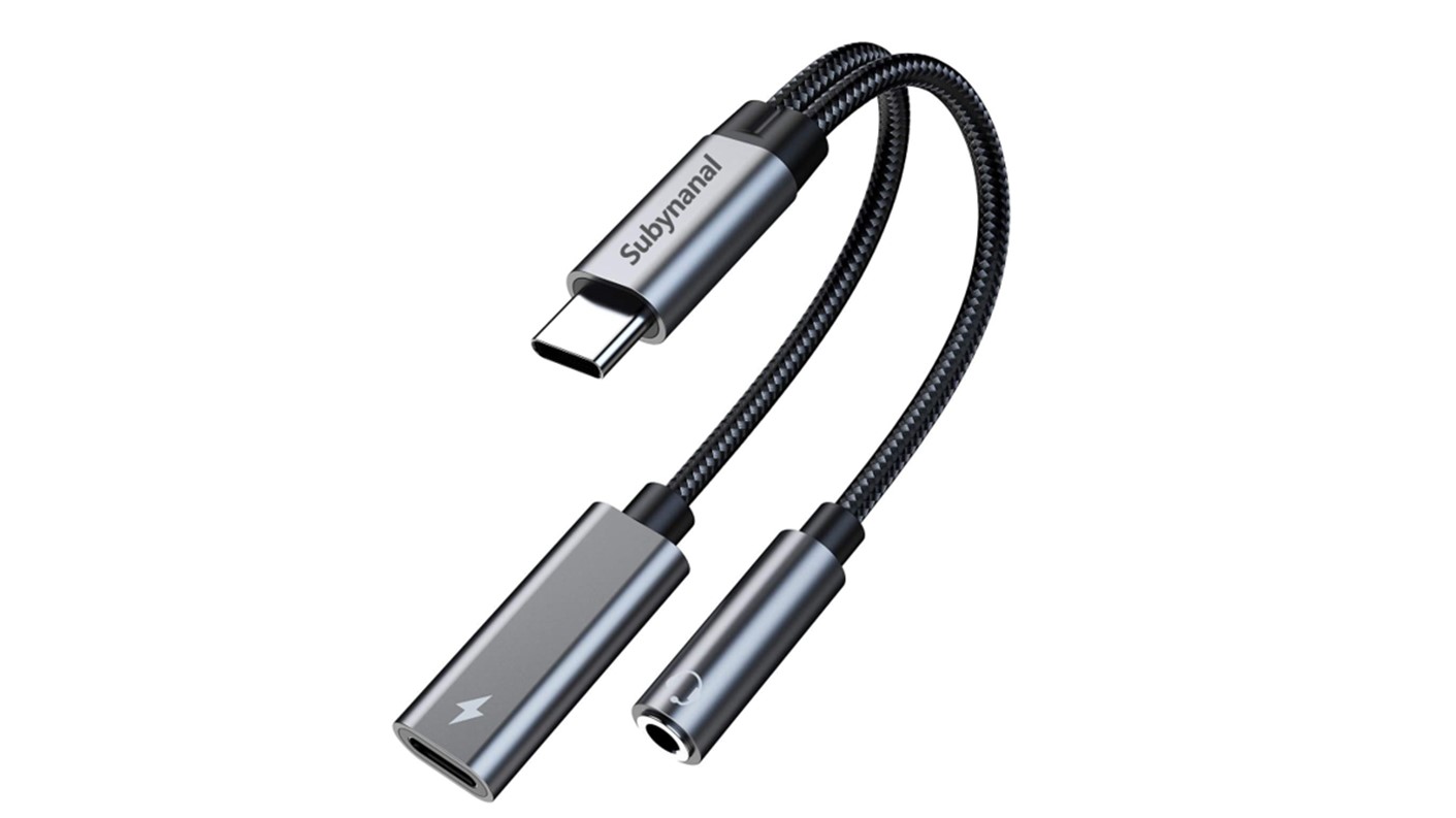 Subynanal USB C to 3.5mm Headphone and Charger Adapter Product Image