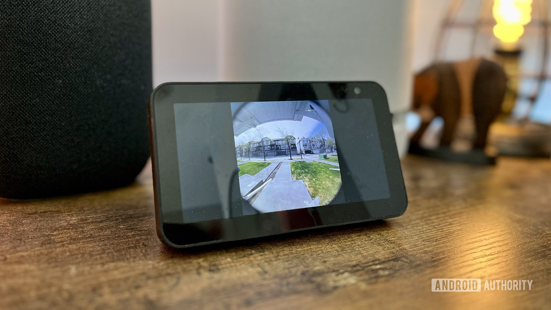 The Ring Battery Doorbell Plus viewed on an Echo Show 5