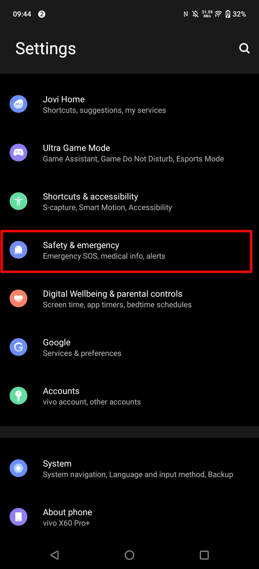 android emergency sos disable 1