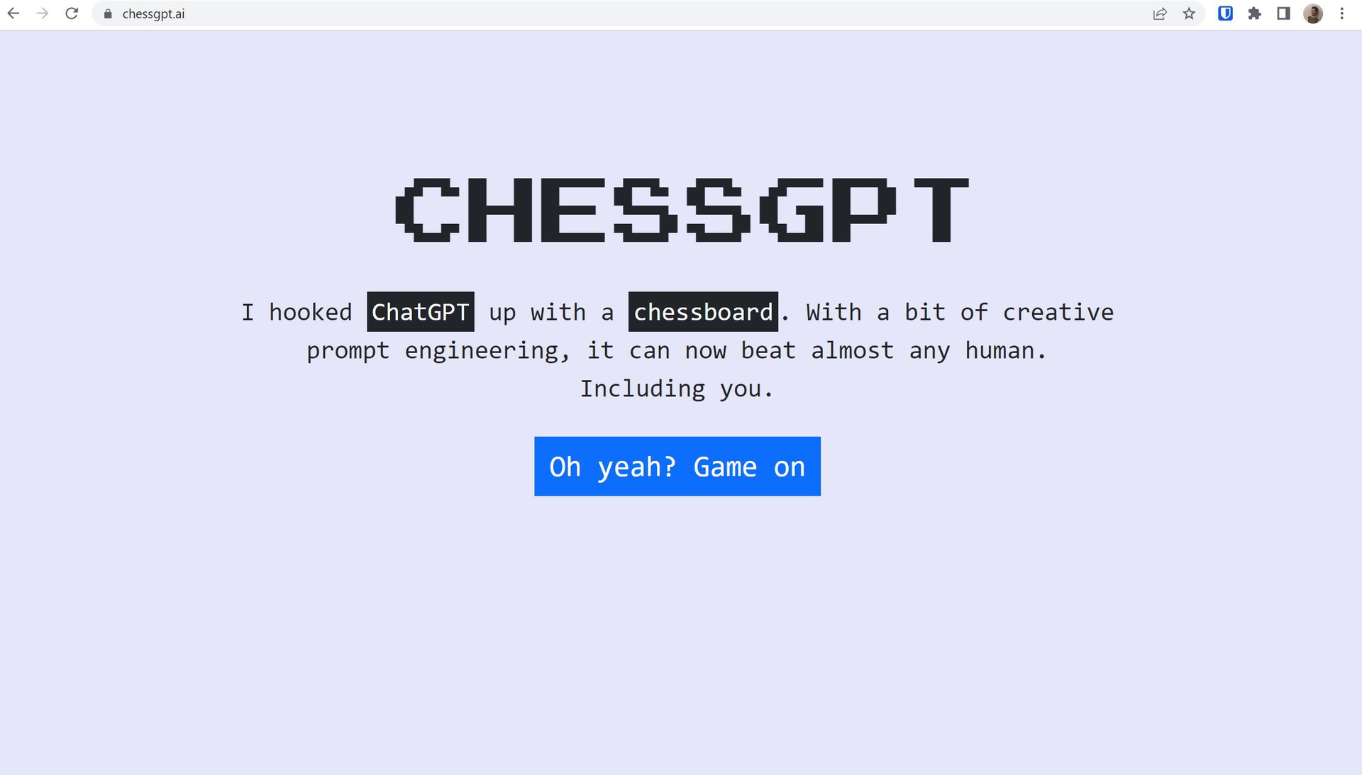 chessgpt screenshot