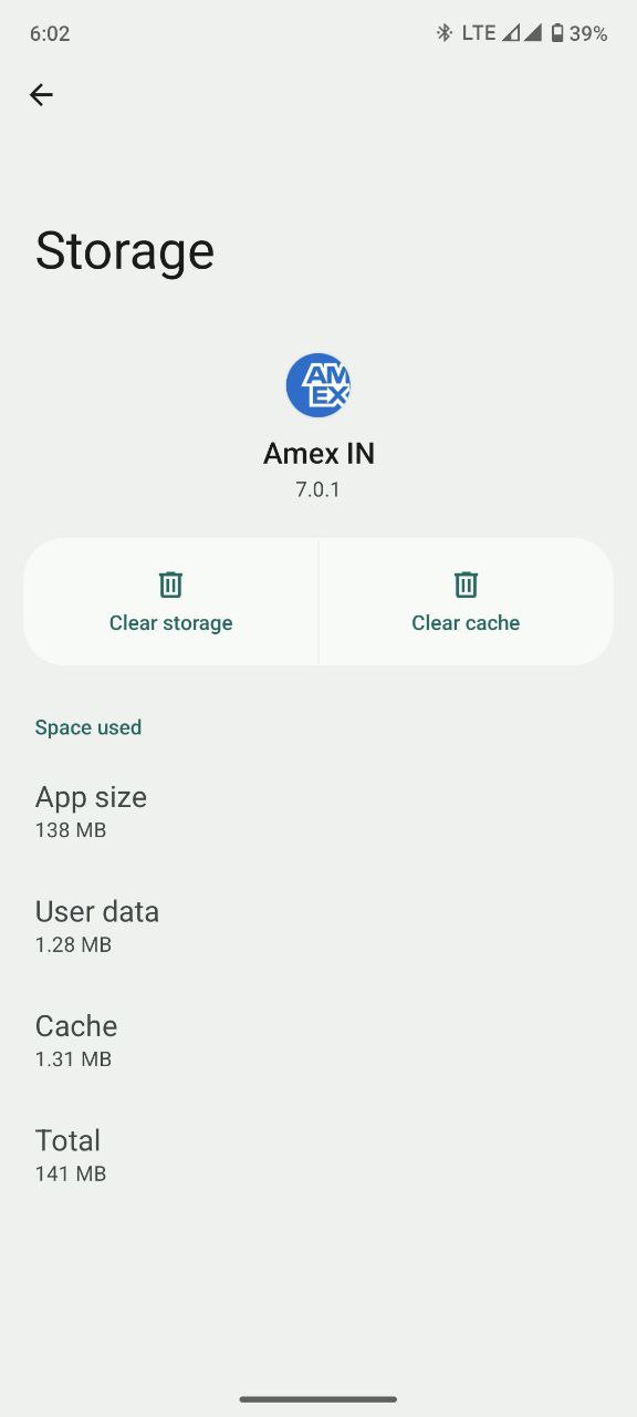 clear cache android app storage screenshot