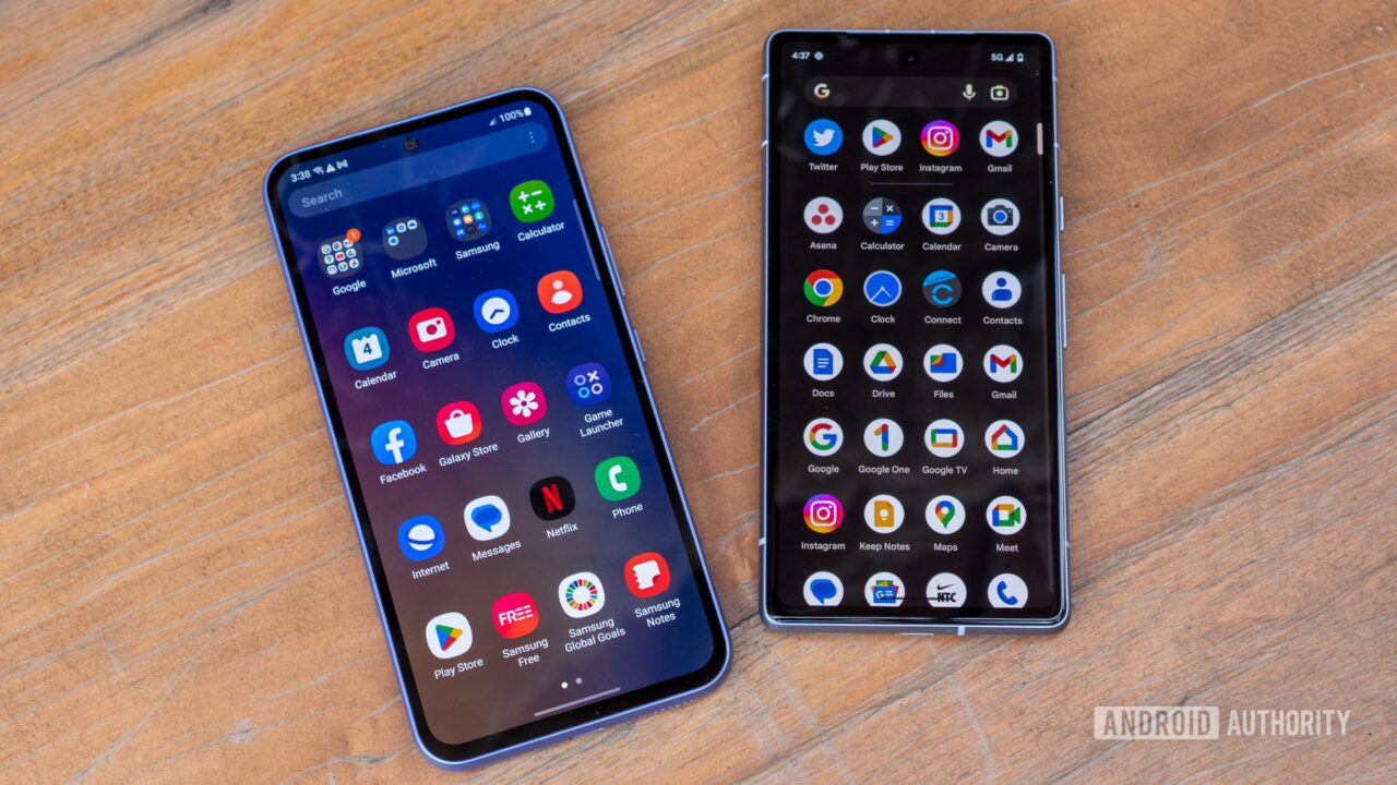 All I want from Samsung's One UI 7.0 is a vertical app drawer list