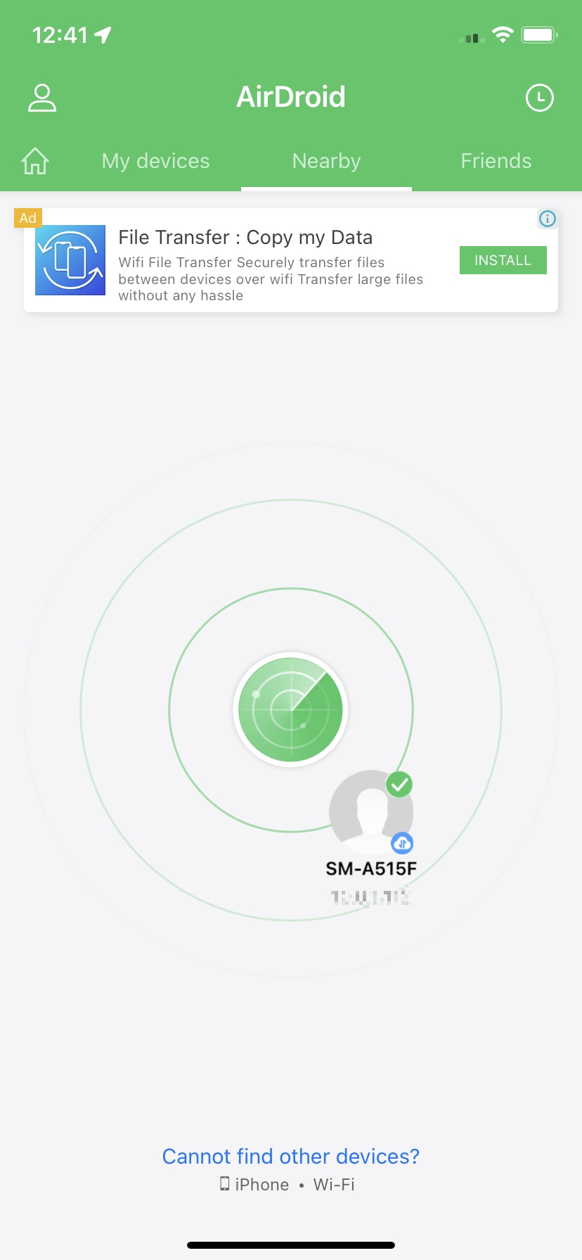 iphone airdroid 2