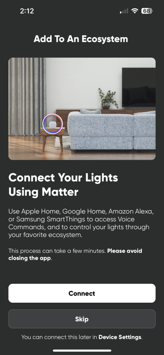 Nanoleaf Essentials Matter smart bulb and lightstrip review