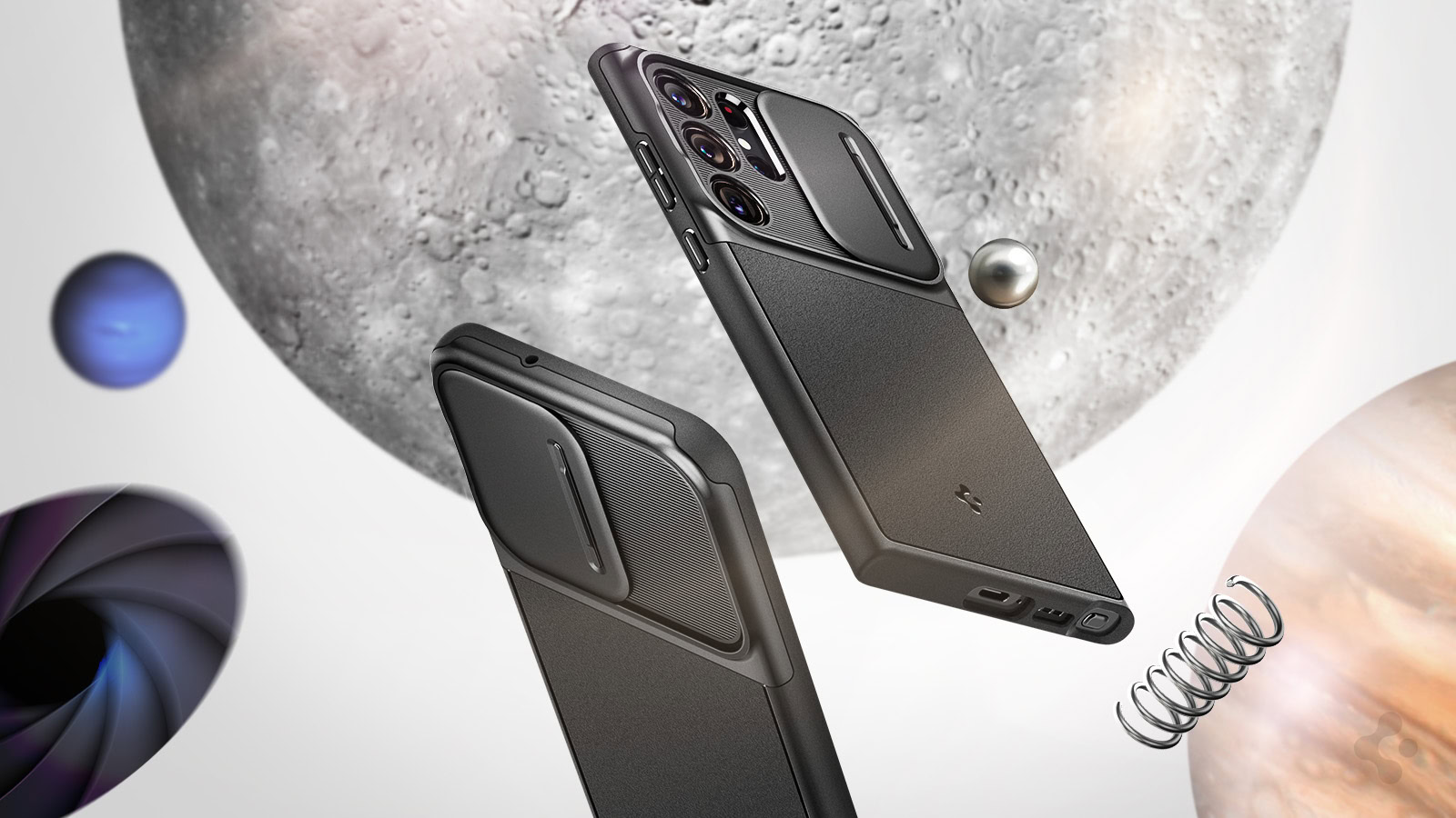  Spigen Optik Armor Designed for Galaxy S23 Ultra Case