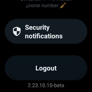 whatsapp wear os screenshot settings 2
