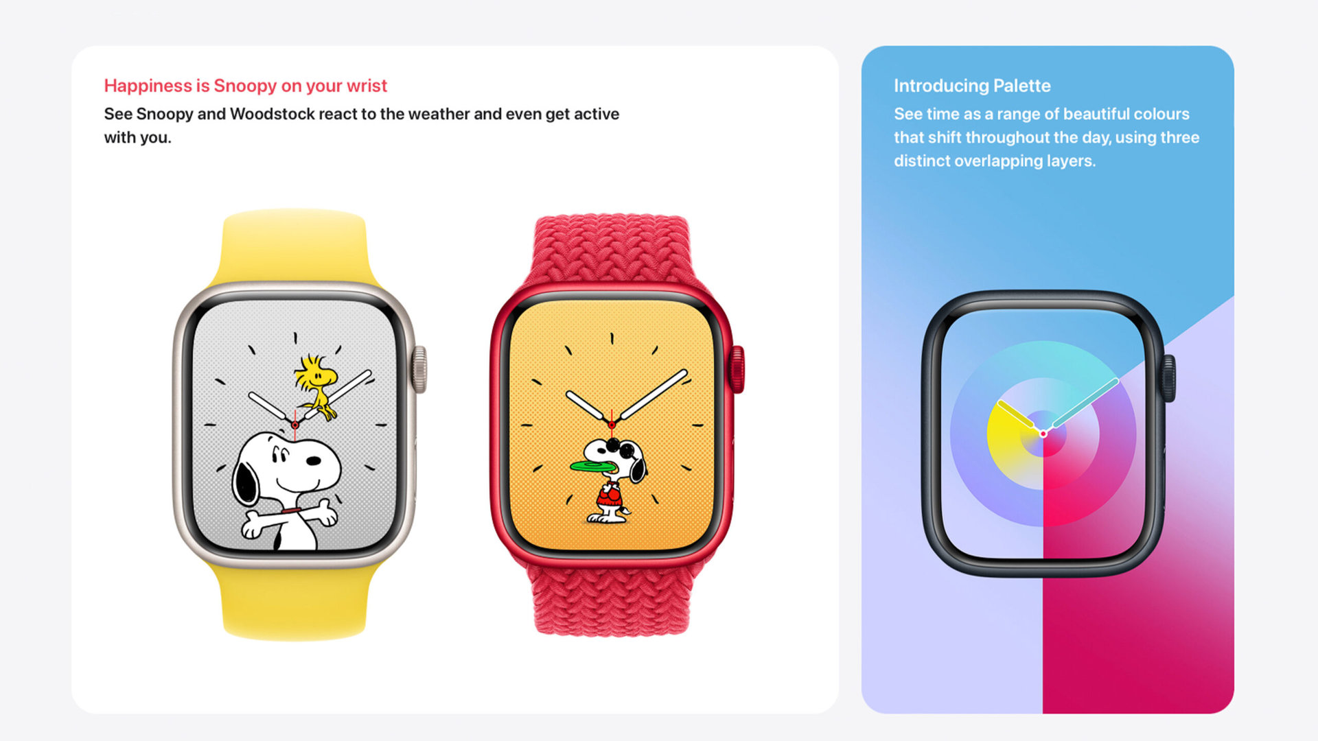 Apple Watch OS 10 caras