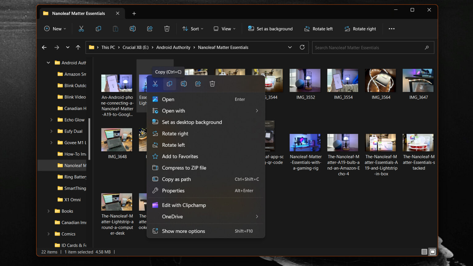 How to copy and paste in Windows Android Authority