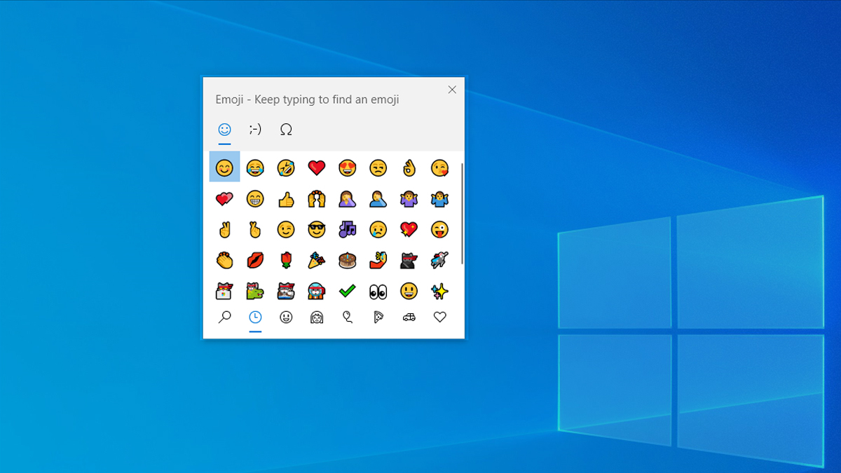 Emojis in Windows 10