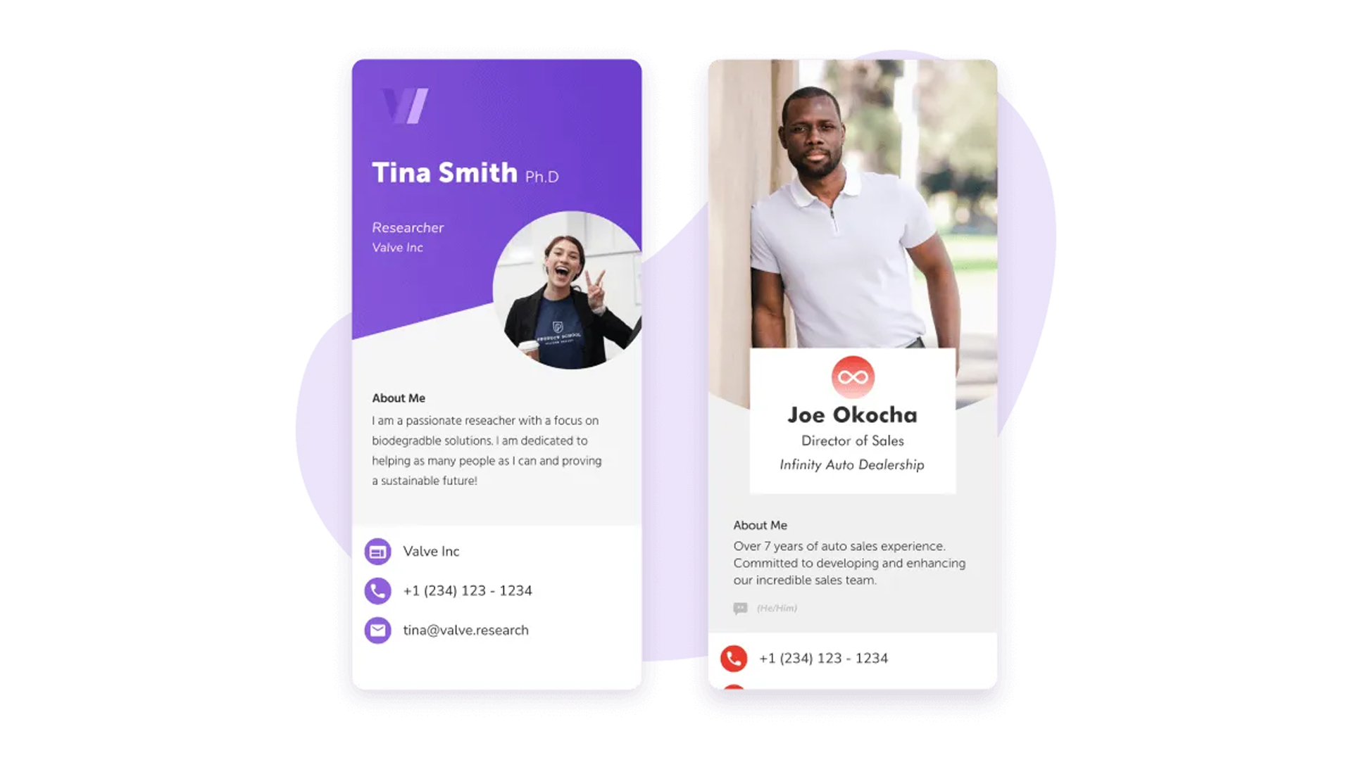 HiHello digital business cards
